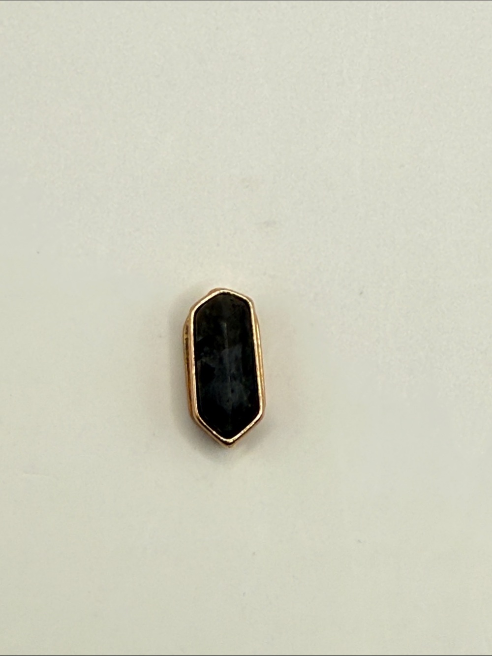 Keep Collective - Rose Gold Black Stone Charm